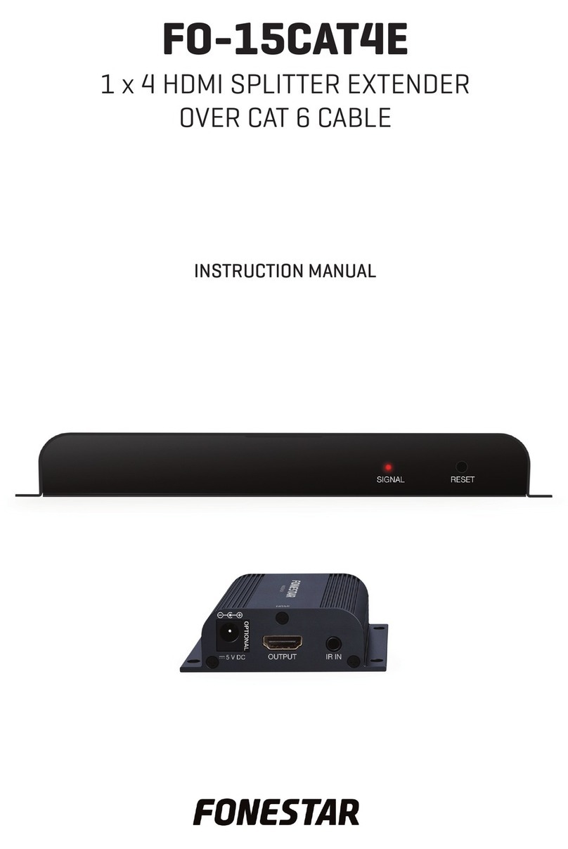 FONESTAR FO-15CAT4E instruction manual