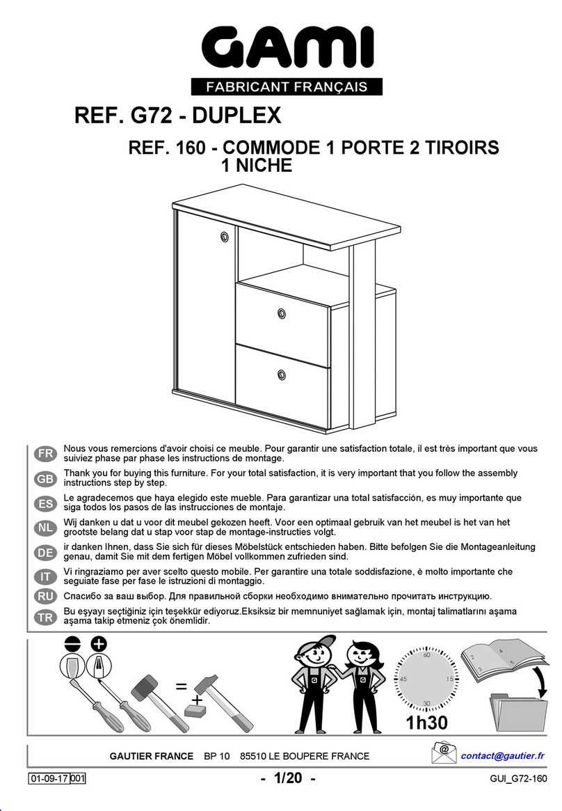 Gami G72 User manual
