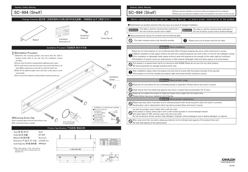 KAWAJUN SC-994 quick start guide
