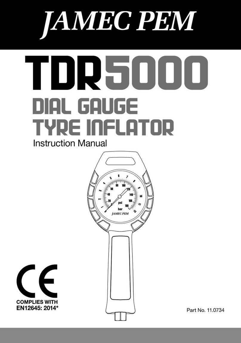 JAMEC PEM TDR5000 instruction manual