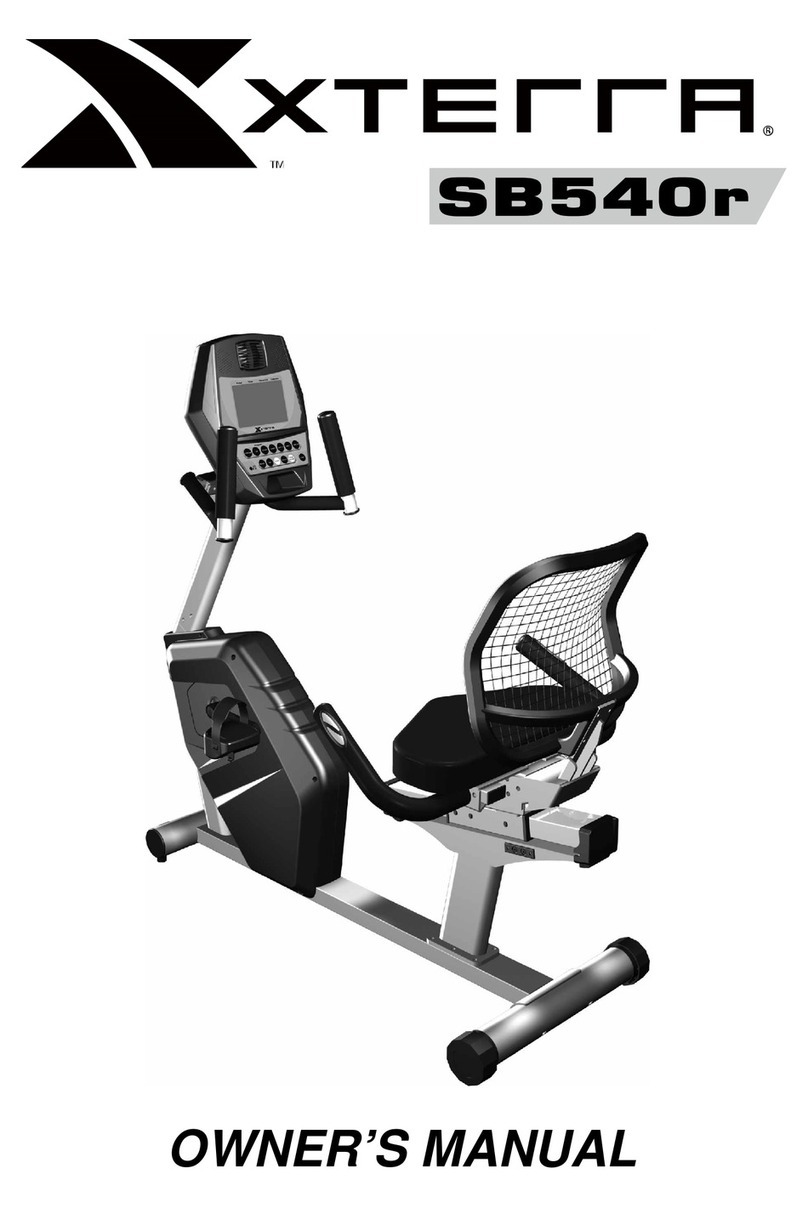 Xterra SB540r User manual