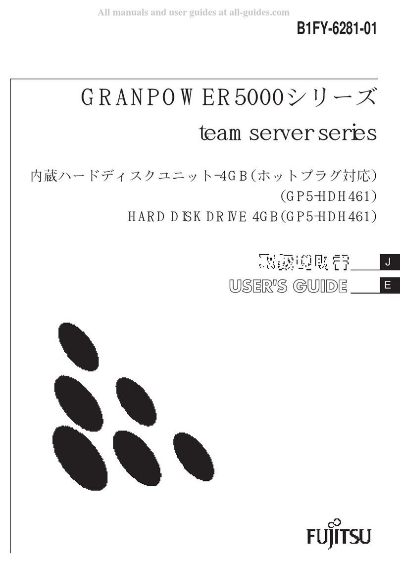Fujitsu GP5-HDH461 User manual