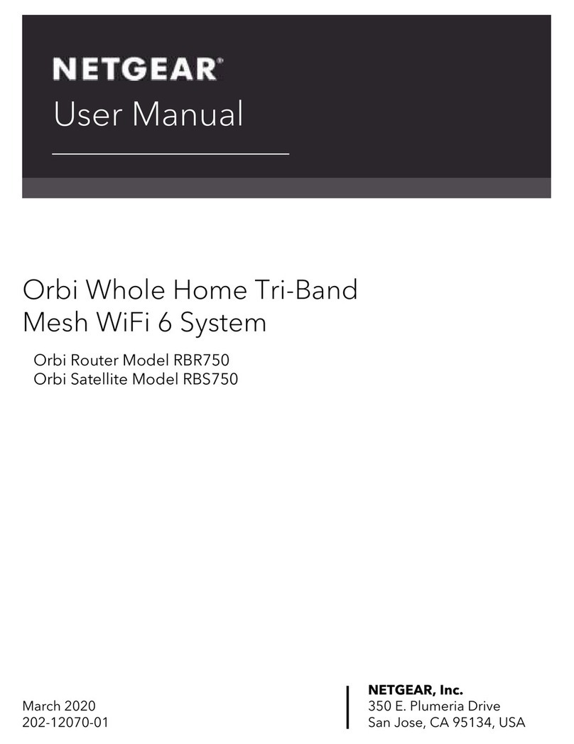 NETGEAR Orbi RBK753 user manual