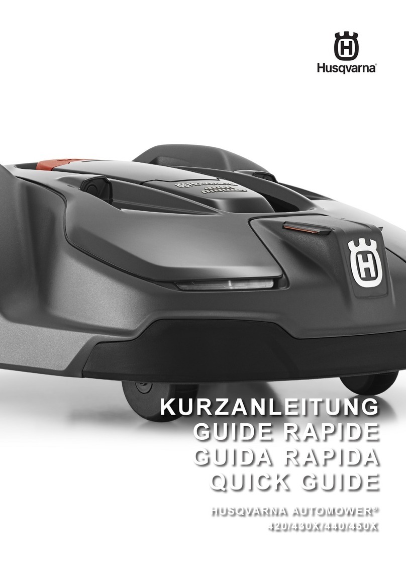 Husqvarna AUTOMOWER 420 quick guide