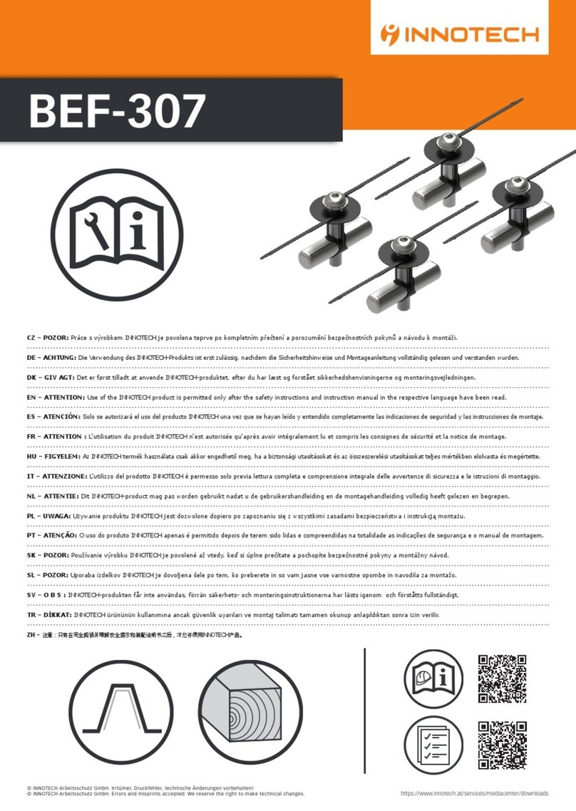Innotech BEF-307 User manual Innotech BEF-307 User manual
