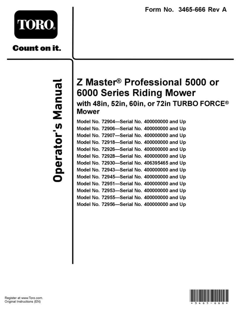 Toro 72907 User manual