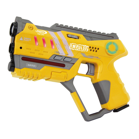 Jamara Impulse Laser Gun Pistol Set User manual