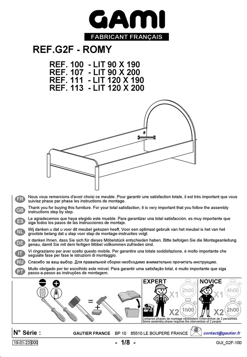 Gami 107 User manual