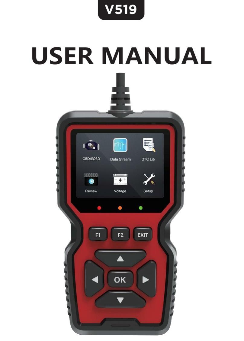 OBD2 V519 User manual