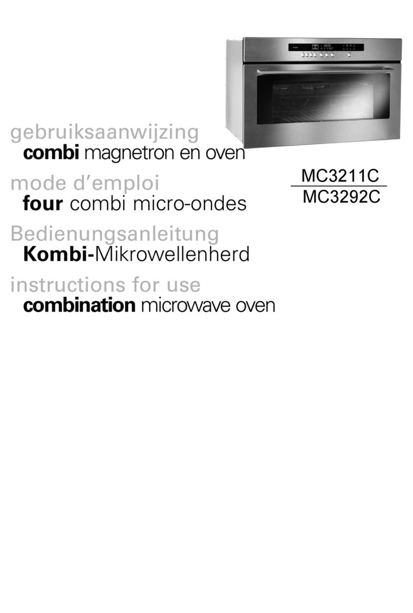 Atag MC3211C User manual
