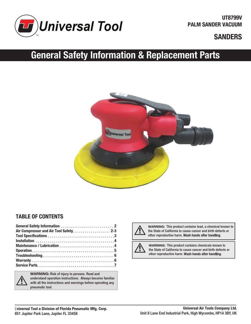 Universal Tool UT8799V User manual
