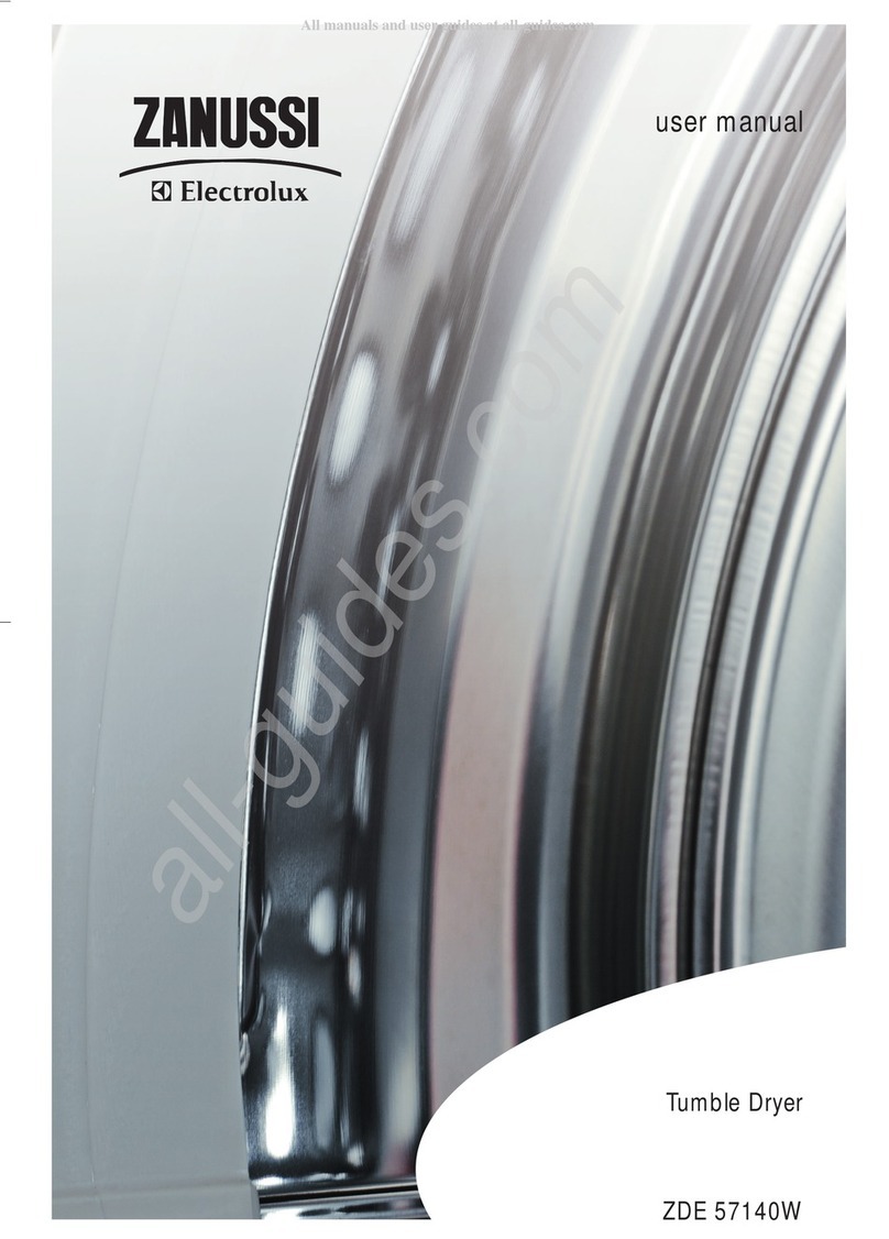 Electrolux Zanussi ZDE 57140W User manual