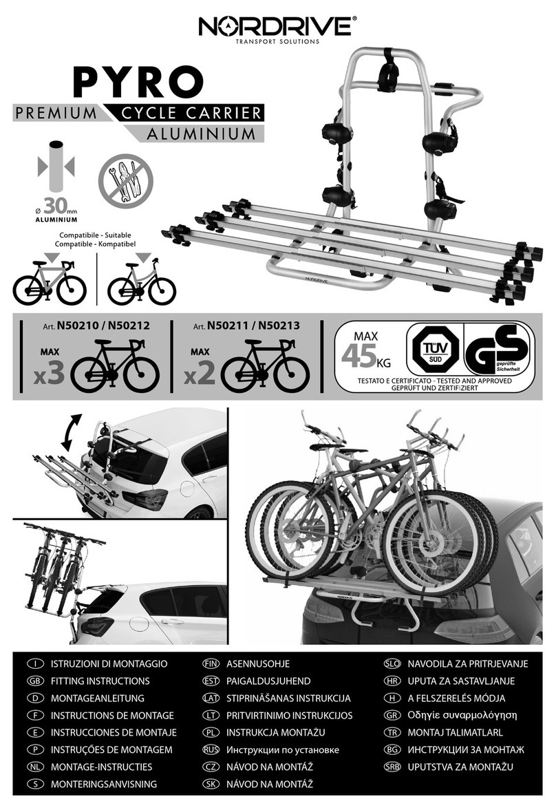NORDRIVE PYRO User manual