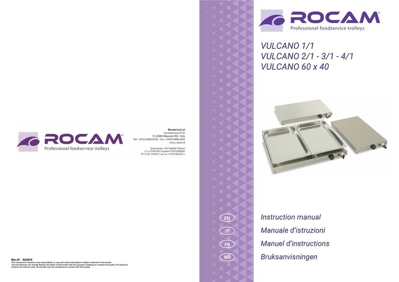 ROCAM VULCANO 1/1 instruction manual