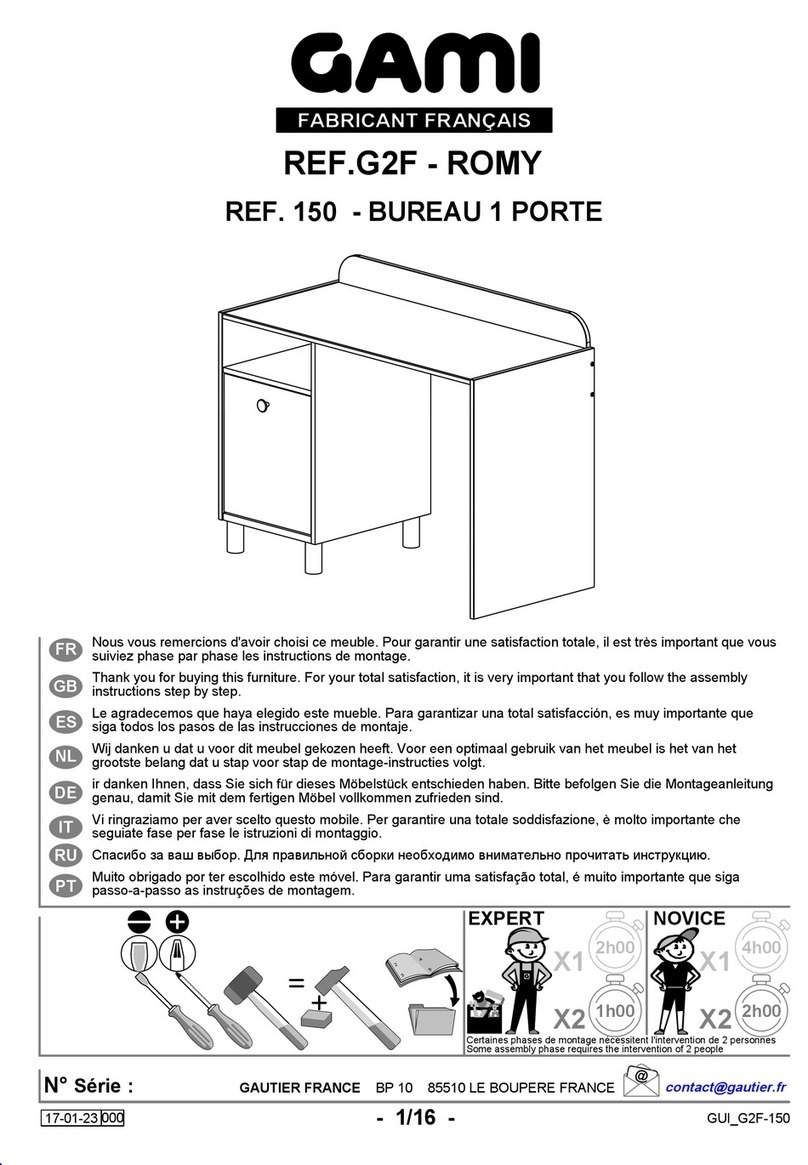 Gami ROMY G2F manual Gami ROMY G2F manual