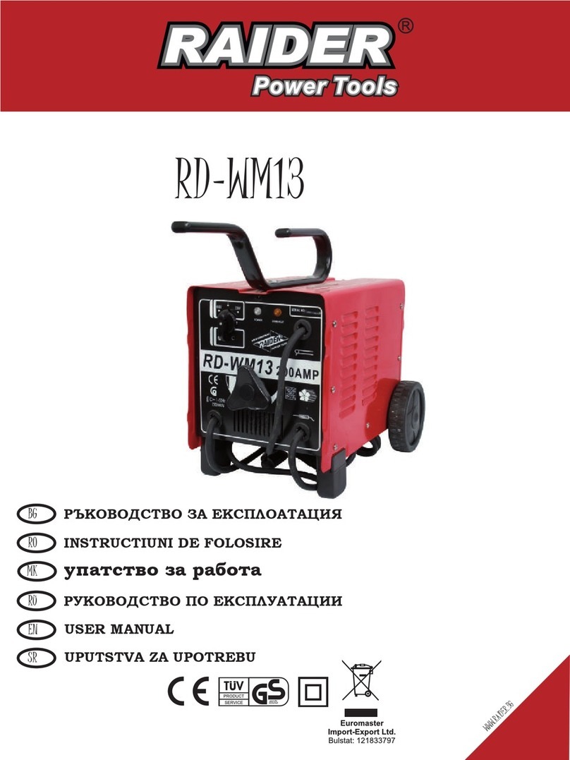 Raider RD-WM13 user manual