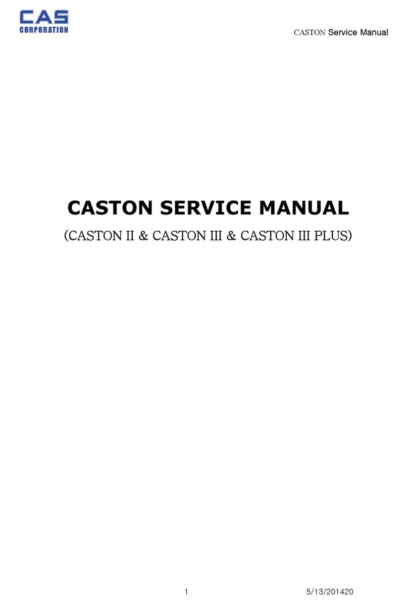 CAS CASTON II User manual