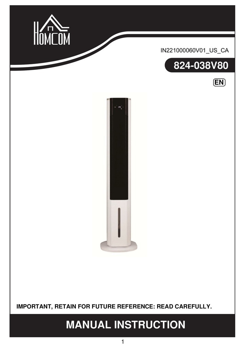 HOMCOM 824-038V80 User manual
