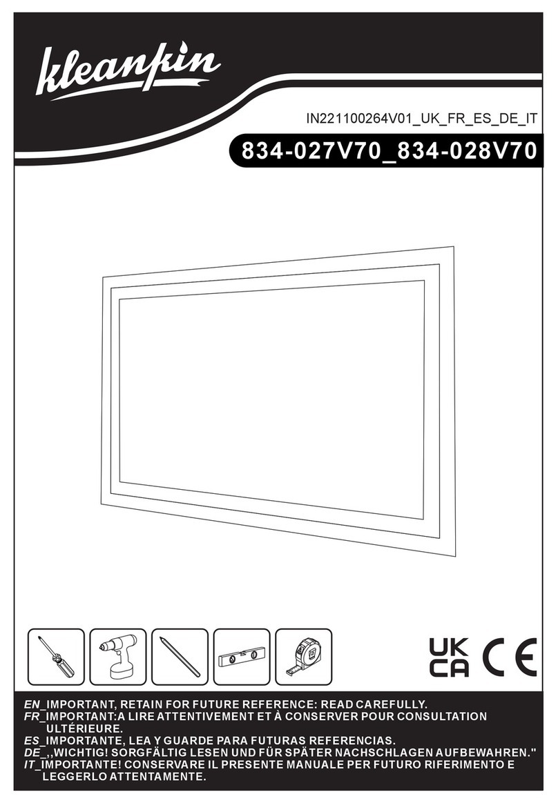 kleankin 834-027V70 manual
