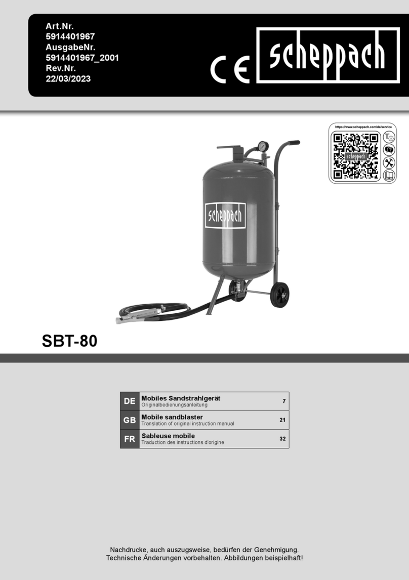 Scheppach SBT-80 Instructions for use