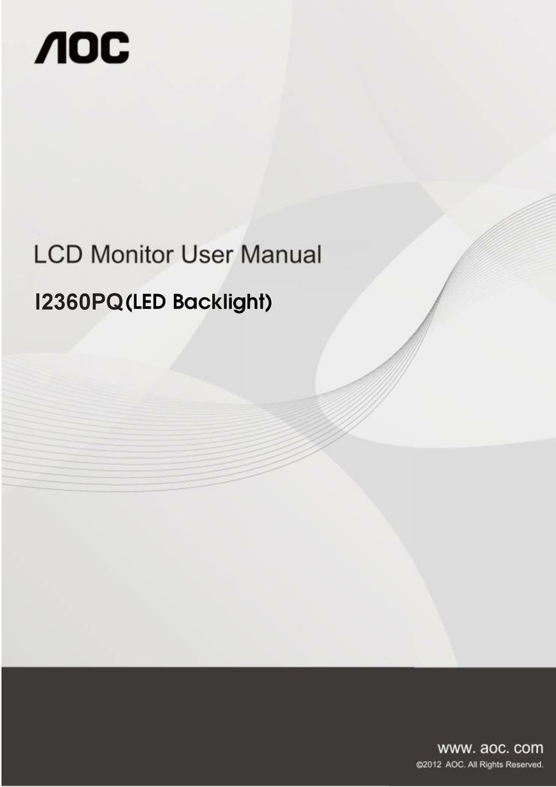 AOC I2360PQ User manual
