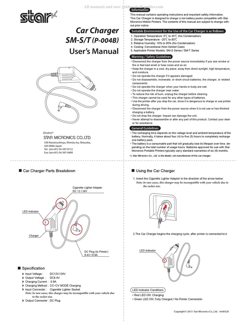 Star SM-S/T user manual
