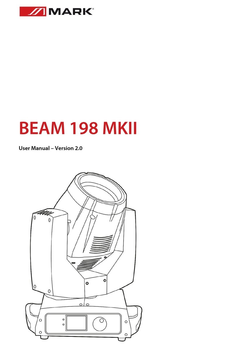 Mark BEAM 198 MKII user manual