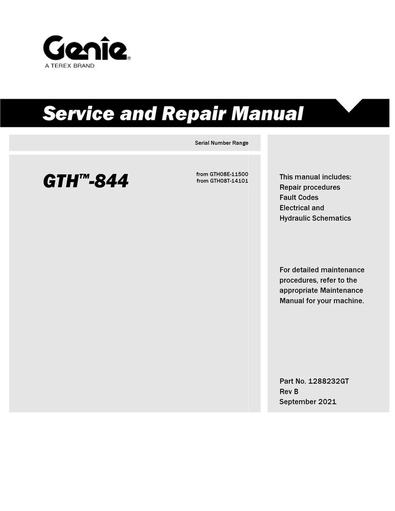 Terex GTH08E-11500 Installation and operating manual