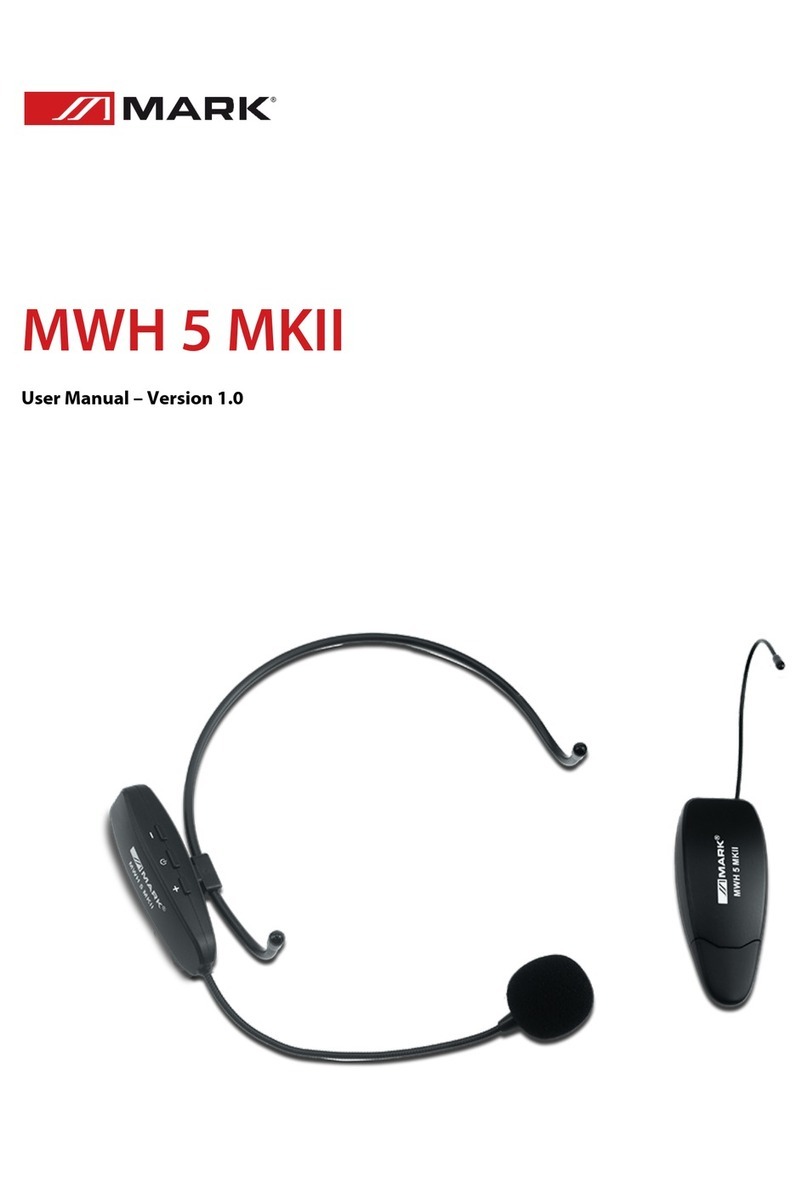 Mark MWH 5 MKII user manual