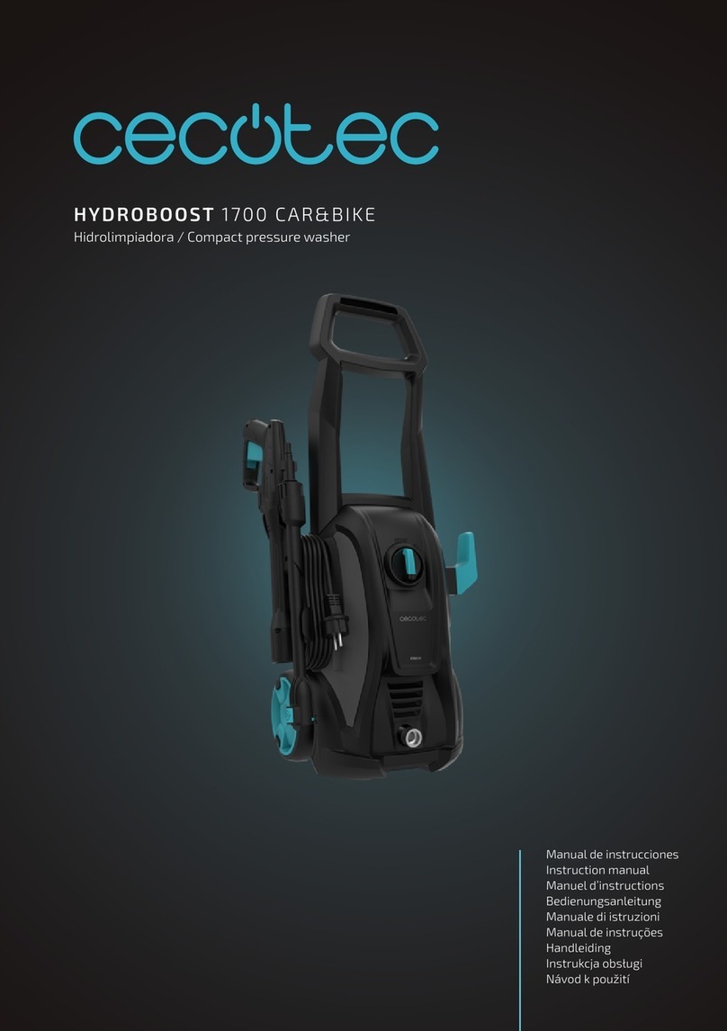 cecotec HYDROBOOST 1700 CAR&BIKE instruction manual