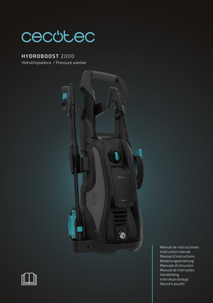 cecotec HYDROBOOST 2000 instruction manual