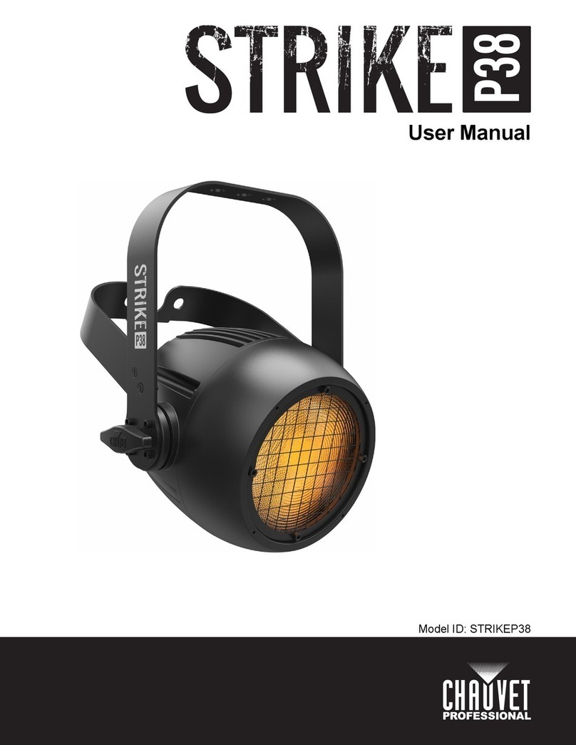 Chauvet Professional Strike P38 user manual
