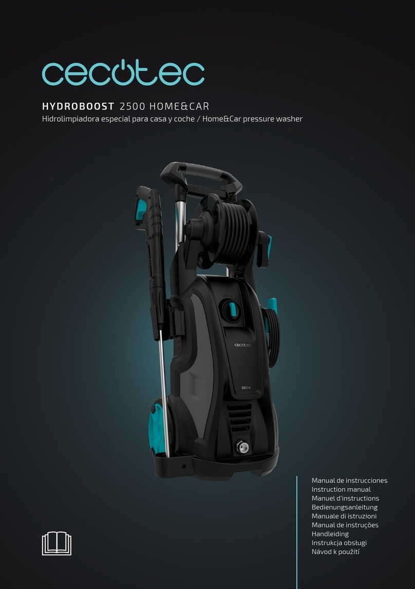 cecotec HYDROBOOST 2500 HOME&CAR User manual cecotec HYDROBOOST 2500 HOME&CAR User manual