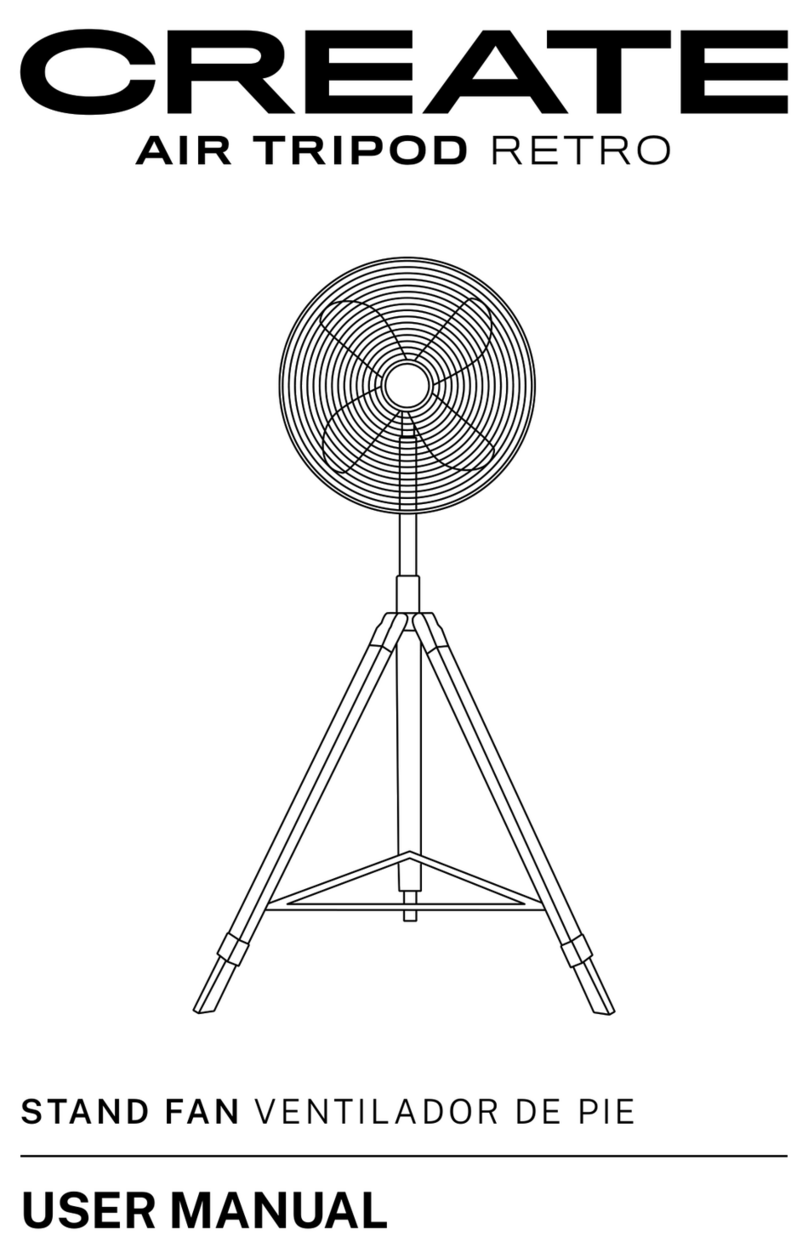 Create AIR TRIPOD RETRO User manual Create AIR TRIPOD RETRO User manual