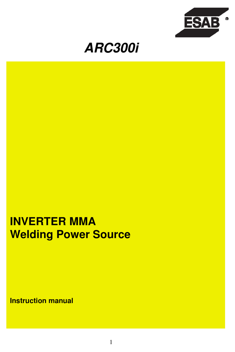 ESAB ARC300i instruction manual