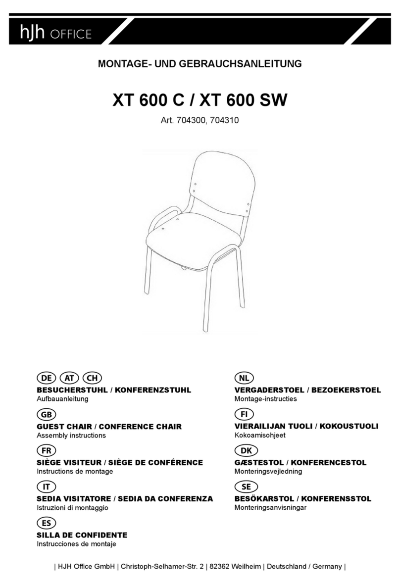 HJH office XT 600 C Assembly instructions