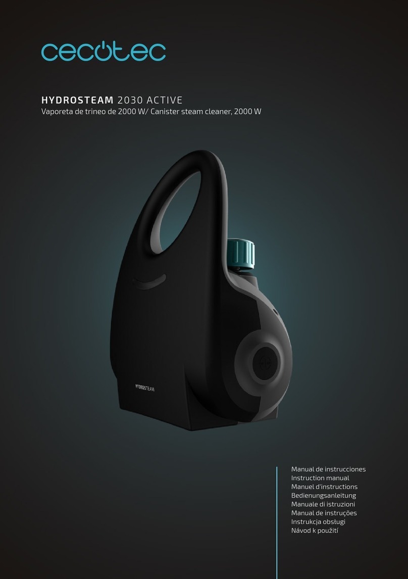 cecotec HYDROSTEAM 2030 ACTIVE User manual