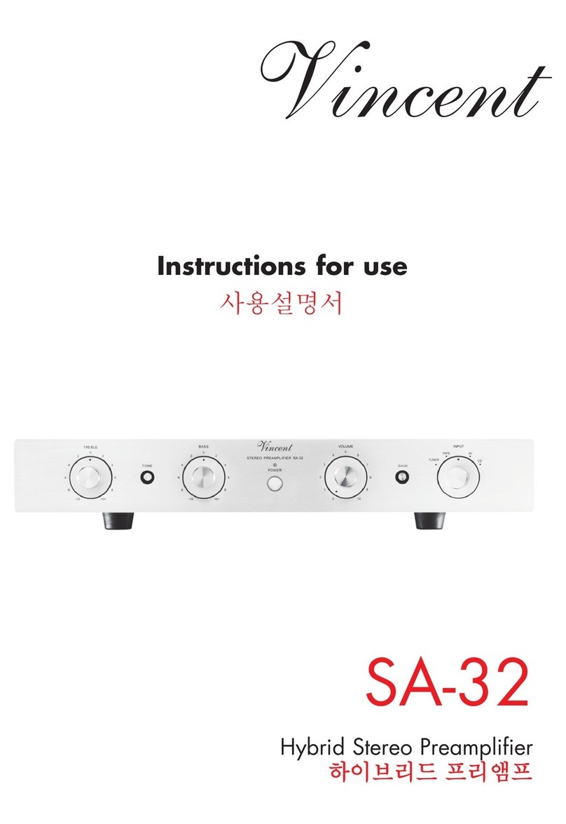 VINCENT SA-32 Instructions for use