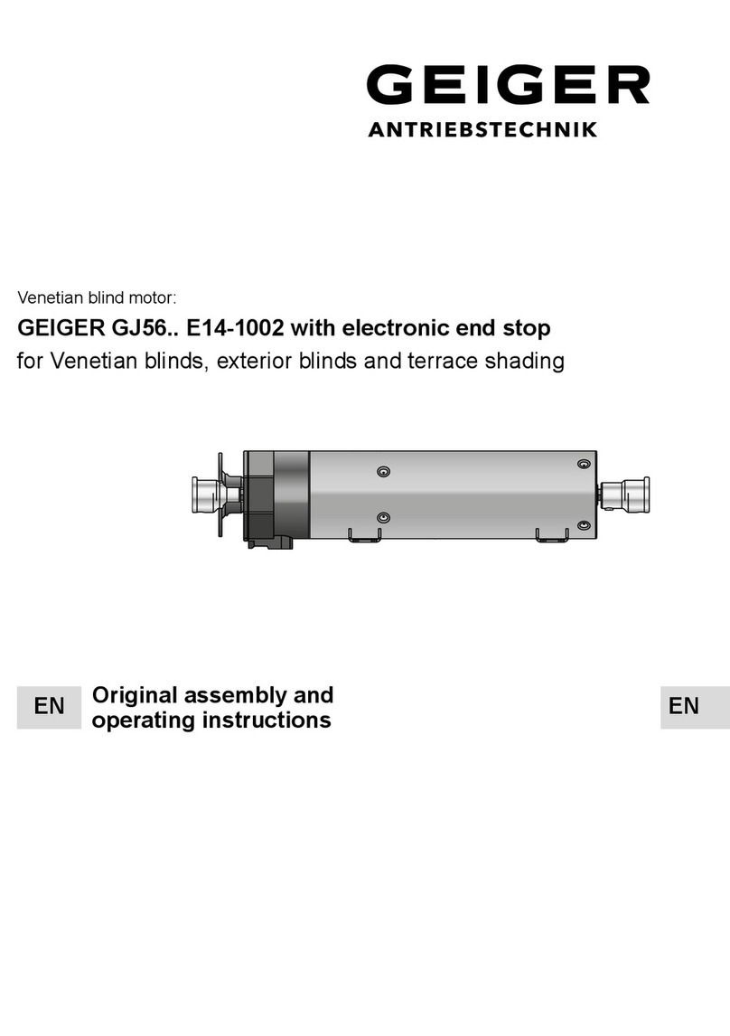GEIGER GJ56 E14-1002 Series User manual