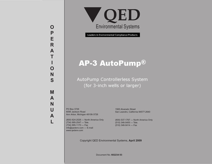 QED AutoPump AP-3 User manual