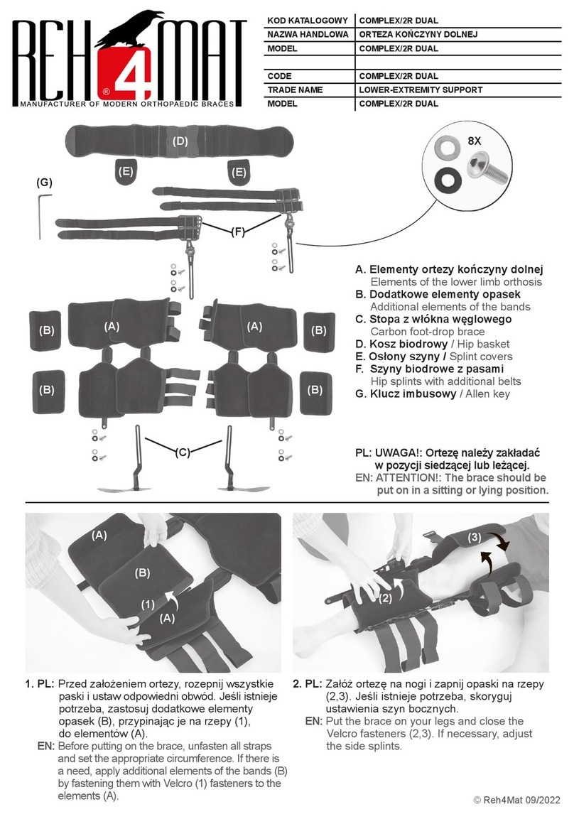 REH4MAT COMPLEX/2R DUAL User manual