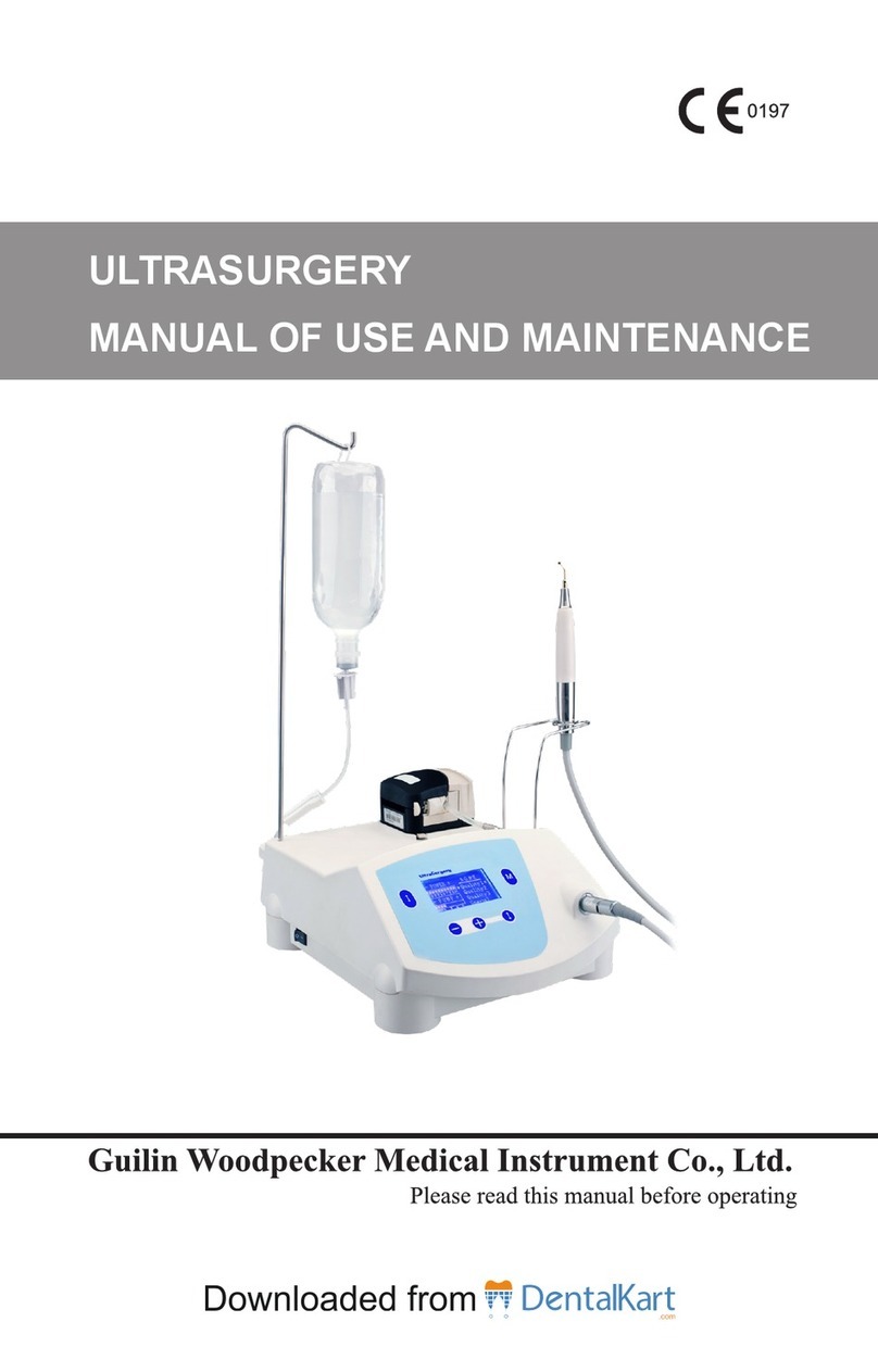 Woodpecker ULTRASURGERY Manual of use and maintenance