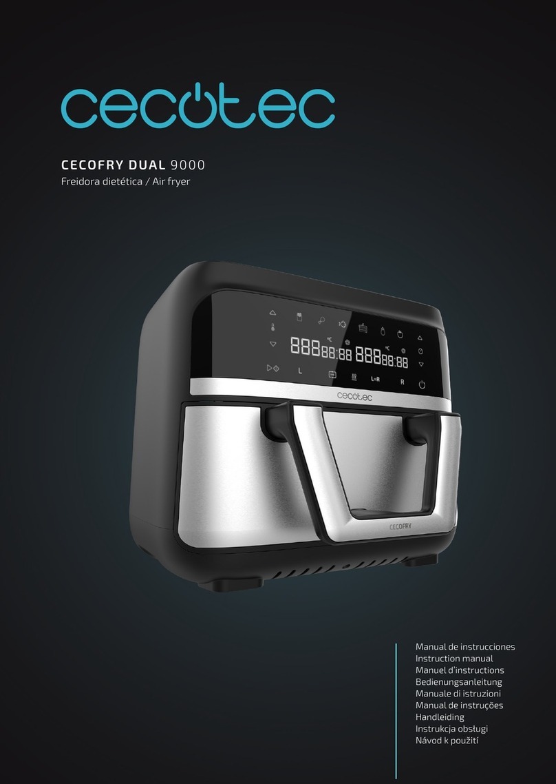 cecotec CECOFRY DUAL 9000 User manual