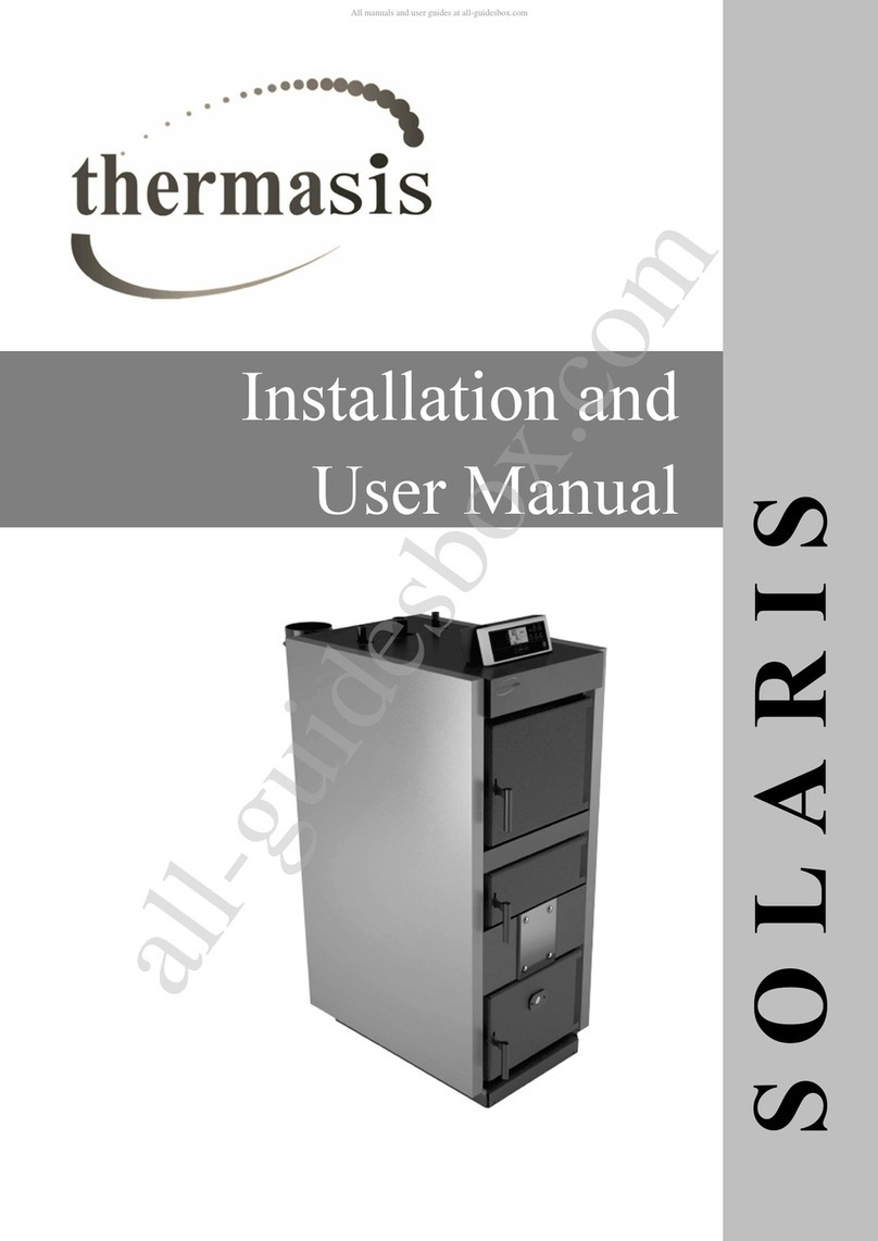 Thermasis SOLARIS SLS 18 Installation and user manual