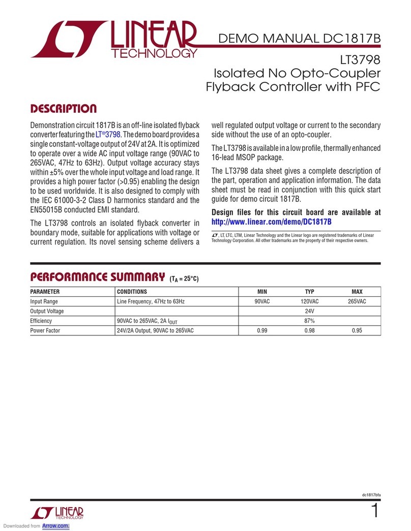 Linear Technology DC1817B Quick setup guide