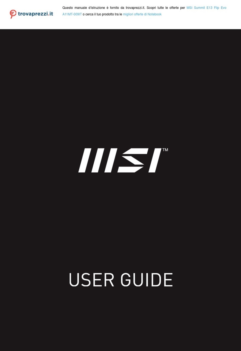 MSI A11MT-009IT User manual MSI A11MT-009IT User manual