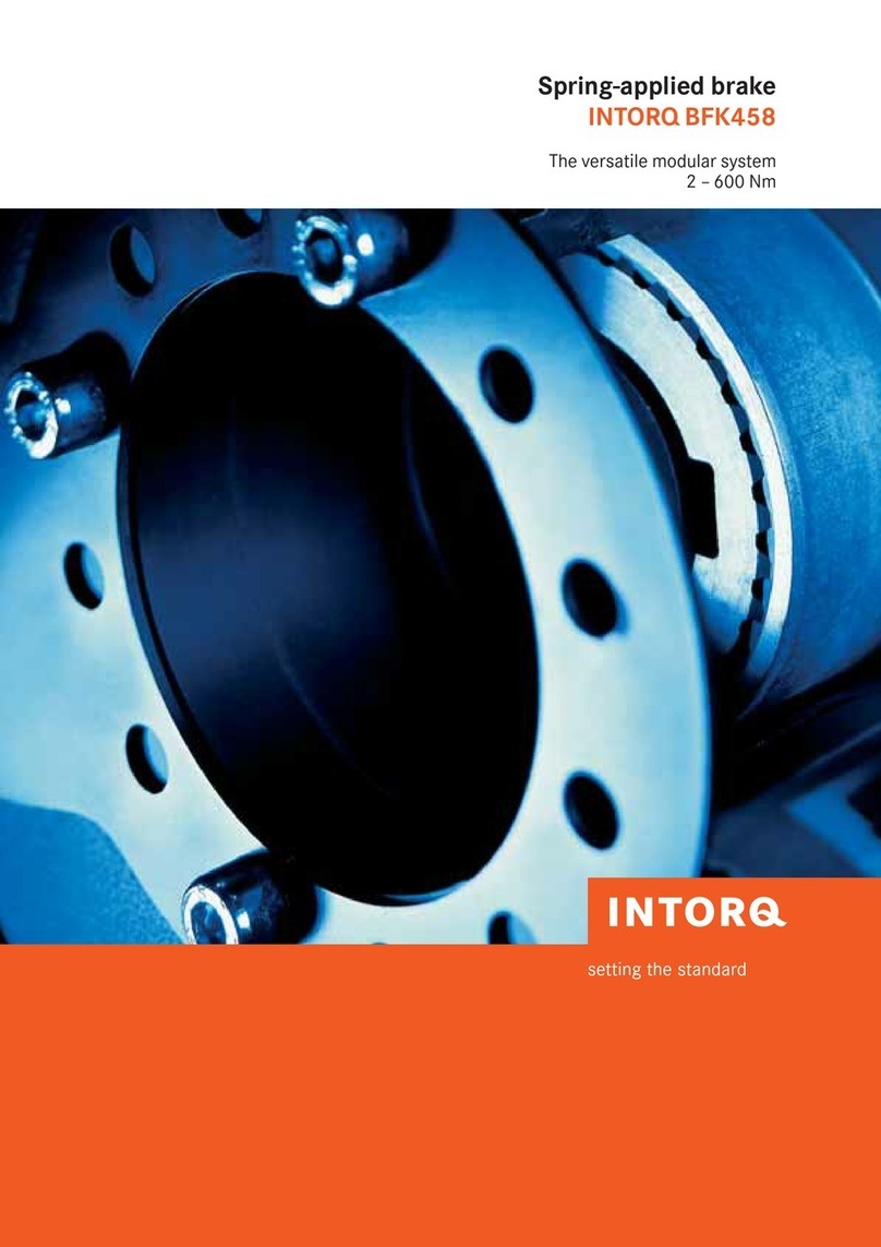 INTORQ BFK458 User manual