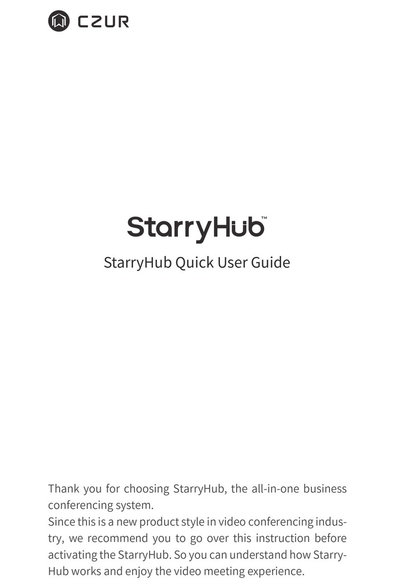 Czur StarryHub Quick user guide