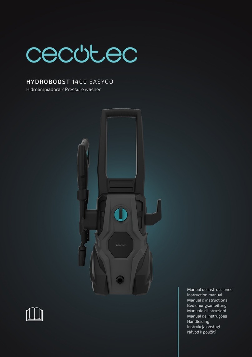 cecotec HYDROBOOST 1400 EASYGO instruction manual