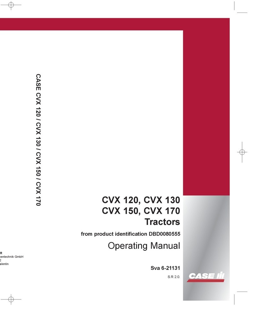 Case IH CVX 120 operating manual